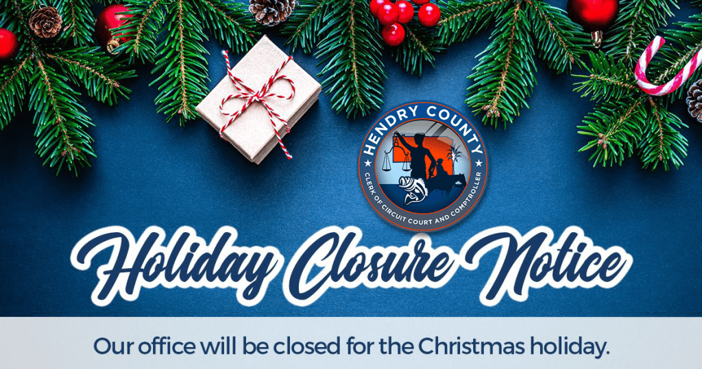 Christmas Holiday Office Closure We Wish You A Merry Christmas